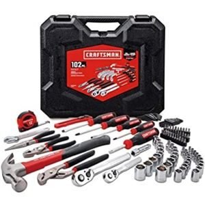 CRAFTSMAN Home Tool Kit / Mechanics Tools Kit, 102- Piece (CMMT99448)