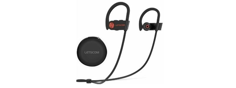 Letscom U8I Black Bluetooth Earbuds