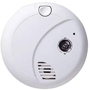 First Alert Smoke Detector Self Powered Hidden Spy Camera-AE-BPSK640