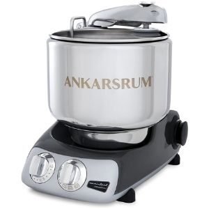 Ankarsrum Original 6230 Black Chrome and Stainless Steel 7 Liter Stand Mixer