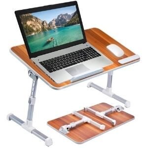 Avantree Height Adjustable Laptop Bed Desk-HDLP-TB101L-RED
