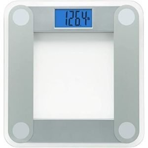 EatSmart Products Free Body Tape Measure Included Digital Bathroom Scale-ESBS-01