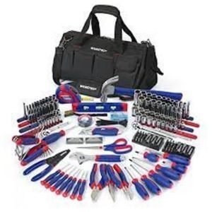 WORKPRO W009037A 322-Piece Home Repair Hand Tool Kit Basic Household Tool Set