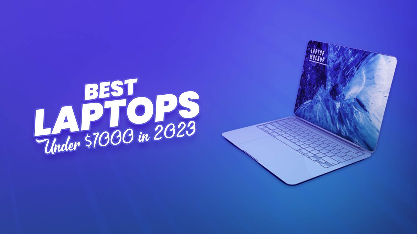 Laptops Under $1000