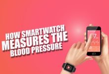 How smartwatch measures the blood pressure