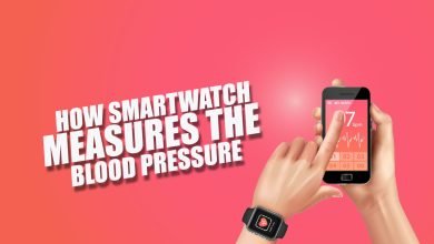 How smartwatch measures the blood pressure