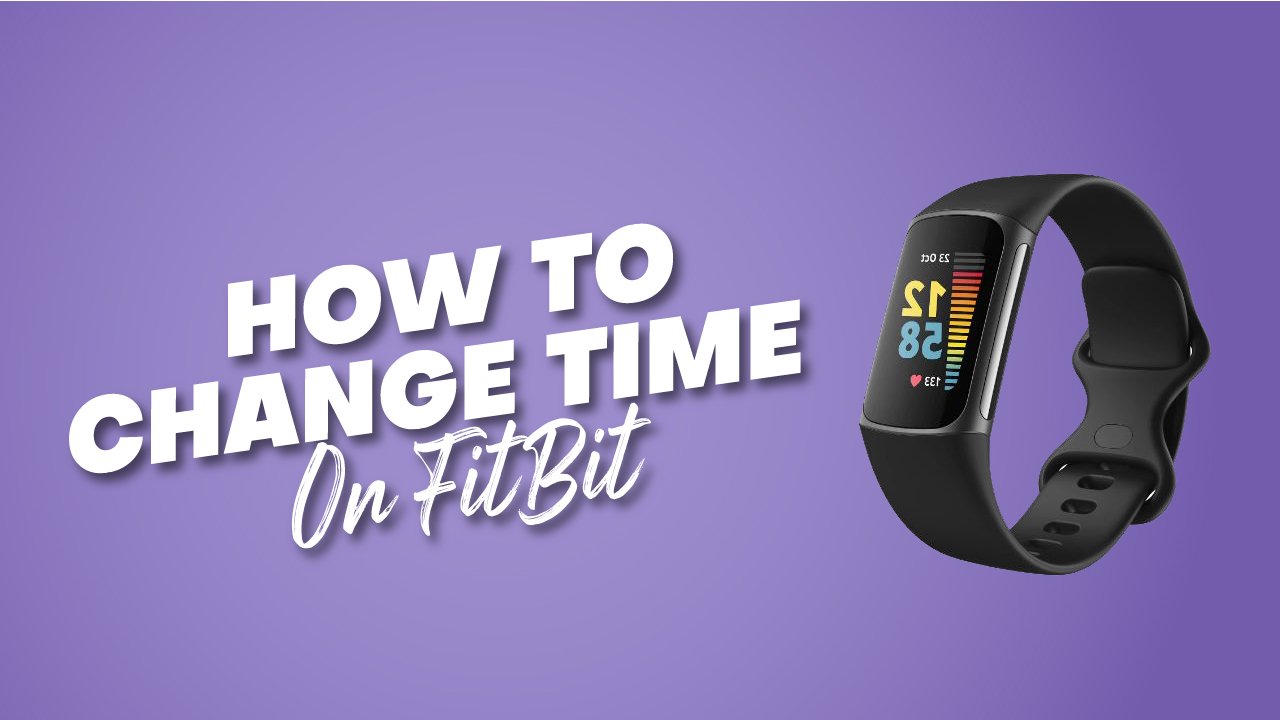 How to change time on fitbit